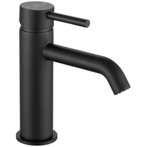 Monomando de lavabo LIKE Negro 03200LIK01N AQUASSENT, 