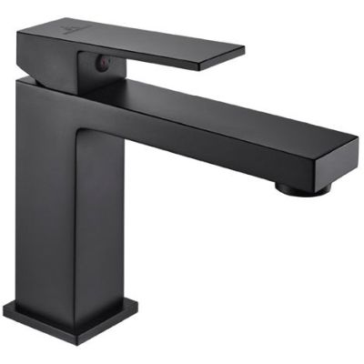 Monomando de lavabo LUXOR Negro Mate AQUASSENT 03200LUX01N, de ba�o Lababos lavavos Lavabos labavo lavavo lababo basin washbasin Repisa MONOMANDOS GRIFOS Mezcladores Mezcladoras GRIFERIAS Grifer�as single lever handle faucet tap mixer