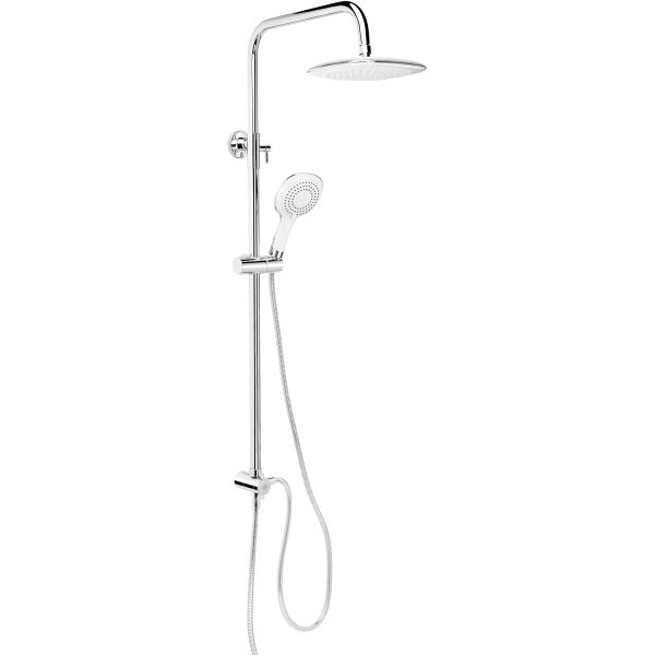 Columna de ducha telesc�pica SICILIA (SIN GRIFER�A) Cromo AQUASSENT, 