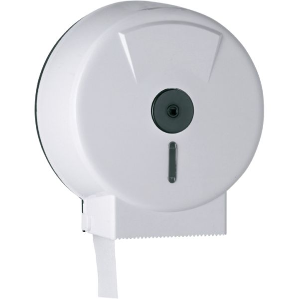 DISPENSADOR PAPEL HIGIENICO INDUSTR ABS BL PR0515 MEDICLINICS, Blanco Blanca Industrial PORTARROLLOS