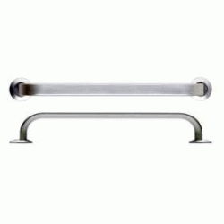 BARRA DE APOYO RECTA CON 2 PUNTOS DE ANCLAJE A PARED DE 400 mm SATINADO REF. SD063102 ESTOLI, ASA ASIDERO Fijacin