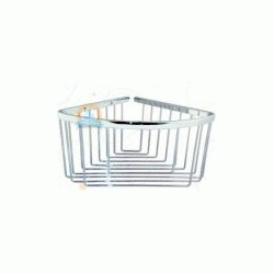CESTA RINCONERA ALTA LATON CROMO BRILLO DE 180 x 290 x 140 mm REF. 00CP00 ARCOBA�, JABONERA