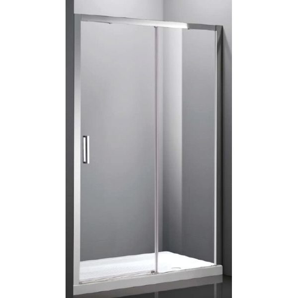 MAMPARA PARA DUCHA MODELO AKTUAL 1 FIJO + 1 CORREDERA DE 167 x 173 CRISTAL TRANSPARENTE GME, MAMPARA PARA PLATO DE DUCHA DE CRS Manparas