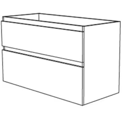 Mueble CARMEN LACADO 60 cm 2C (INDICAR TIRADOR)(INDICAR COLOR) AVILA DOS, 120x45cm embutido