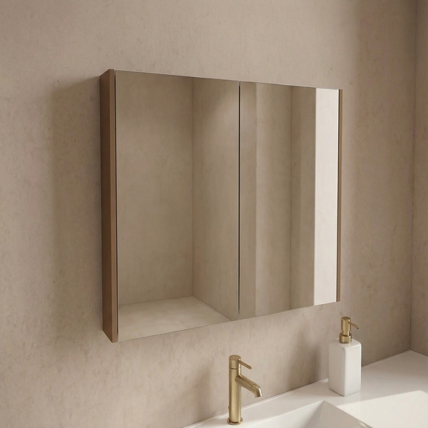 Espejo Camerino de 61 cm de 2 puertas costados vistos(30,5+30,5) (ACABADO LAMINADO)  AVILA DOS, 