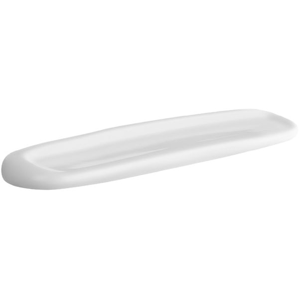 REPISA ONDA PLUS BLANCO, PORCELANA