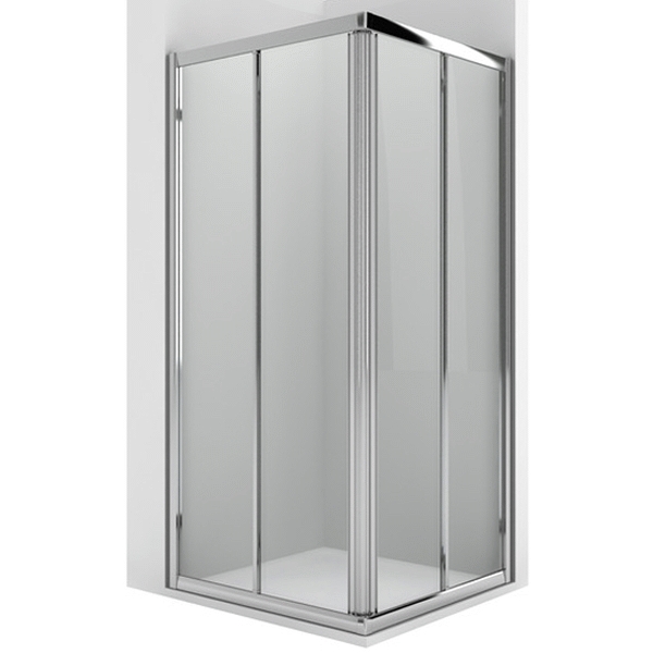 MAMPARA MODELO VICTORIA 2L2 DE 90 x 90 PARA PLATO DE DUCHA REF. M17609012 ROCA, Manparas 90 cm cuadrado 900 mm 90x90 900x900