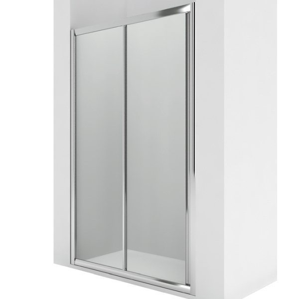 MAMPARA FRONTAL DE 1 PUERTA CORREDERA VICTORIA L2-E DE 1200 PARA PLATO DE DUCHA REF. AM17112012 ROC, Manparas 120 1200 cm mm fijo y puerta corredera