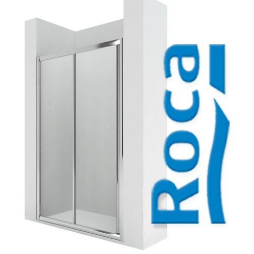MAMPARA FRONTAL DE 1 PUERTA CORREDERA VICTORIA L2-E DE 1500 PARA PLATO DE DUCHA REF. M17115012 ROCA, Manparas