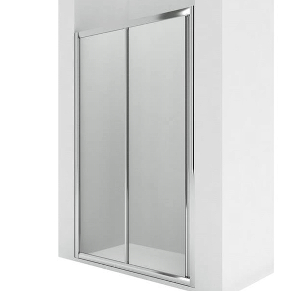MAMPARA FRONTAL DE 1 PUERTA CORREDERA VICTORIA L2-E DE 1600 PARA PLATO DE DUCHA REF. M17116012 ROCA, Manparas cm mm 160 fijo y puerta corredera