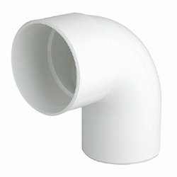 CODO BAJANTE TUBULAR DE 80mm x87 BLANCO REF. 38021 JIMTEN, CR8GTCURVA PARA BAJANTE CANAL CANALON CANALONES JINTEM Jinten Jimtem