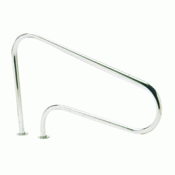 PASAMANOS DE ACCESO A PISCINA PARA EMPOTRAR DE 1250 mm DE LARGO EN INOX AISI-316 REF. 07780 FLUIDRA, BARANDILLA ASIDERO INOXIDABLE ASTRAL Descripcin: Salida compuesta por una unidad de pasamano de acero inox pulido, 18/8/2 AISI-316, tubo  43 mm. Para empotrar o para fijar mediante pletinas (con justas, tacos anclaje y tornillos). Fijacin Tuberias