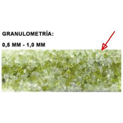 1 KILO DE LECHO FILTRANTE VITREO EN GRANOS ( EN SACOS DE 25 KGRS), PARA FILTRO DE PISCINA CRISTAL kg kilogramos ASTRAL ARENA