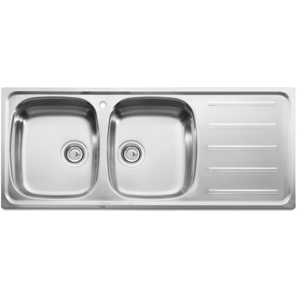 FREGADERO ACERO INOX ENCAST.  J-120-ED 2 SENOS Y ESCURRIDERA DERECHA  1200x490mm ROCA A870F61201, De envastrado para encastrar Empotrables encastrar encastrables encimeras empotrados empotradas falcar cubetas de 1200x490 120x49mm 1200/490mm 120/49mm fregaderas picas 8433290512243 j/120/ED J 120 ED J120ED INOXIDABLES ESCURRIDORES ESCURREPLATOS REFERENCIA Dos
