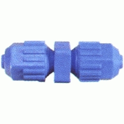 UNION AZUL DE 6 mm MANDO HIDRAULICO UNION HIDRAULICA, ACCESORIO PLSTICO HIDRULICO