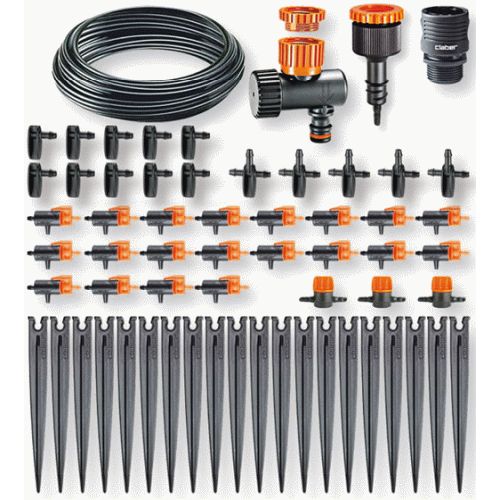 KIT GOTEO PARA 20 MACETAS REF. D90764000 CLABER, Conjunto Grupo Compuesto Conglomerado PARA RIEGO REGAR MACETEROS SUPER- EGO