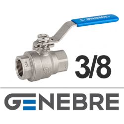 LLAVE ESFERA 3/8 PASO TOTAL 2 PIEZAS REF. 2014 03 GENEBRE, Vlvulas Bola DE BALBULAS VALVULAS llaves Corte Genebre Palanca HH HEMBRA H/H H-H