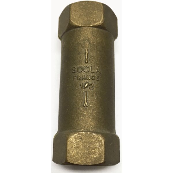 VALVULA DE RETENCION REF. 290 DE 1/2" SOCLA, Antirretorno ANTI RETORNO antiretorno BALBULAS Llave