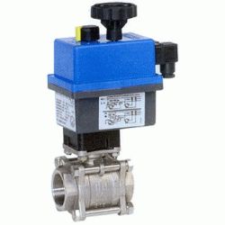 VALVULA ESFERA MOTORIZADA 3 PIEZAS DE 2" CON ACTUADOR ELECTRICO DE 12/24 VOLTIOS GENEBRE 5635 09 52, corte llaves valvulas balbulas valbulas balvulas con motor  56350952 DE