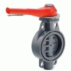 VALVULA IMPLEX DE GATILLO PVC EPDM DE 140 HIDROTEN 09631 1009631 8433350022200, mariposa PALOMILLA PALOMETA BALBULAS Llave Paso Hydroten