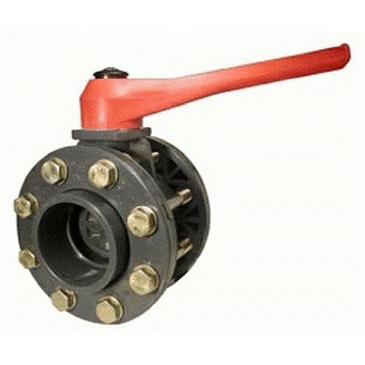 VALVULA DE MARIPOSA CON BRIDAS DE PVC DE 200 HIDROTEN, Llave PALOMILLA PALOMETA BALBULAS Presion Paso Hydroten