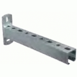 SOPORTE DE ACERO CINCADO DE 38x40x2 DE 200mm REF. 1590S38200 HYDRAFIX, Apoyo Sost�n Base Fundamento Patas Sujecci�n Sujeci�n Garras Abrazaderas Mural Muro Soportes HIDRAFIX IDRAFIX YDRAFIX Pared Tubos Para Mensula