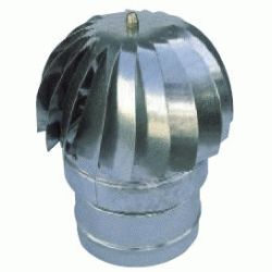 DEFLECTOR ( SOMBRERETE ) GIRATORIO GALVANIZADO EOLICO DE 160 mm REF. 4153160 HYDRAFIX, CAPERUZA SALIDAHUMOS GALVA HIDRAFIX IDRAFIX YDRAFIX Cortavientos