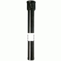 TUBO BAJANTE CANALON DE HIERRO FUNDIDO DE  90mm SIN CODO ( EL NIO) DE 2000mm  HYDRAFIX 69000902A, CARETA NEGRA REFERENCIA 690C902A HIDRAFIX IDRAFIX YDRAFIX Tuberias 2METROS 2MTS