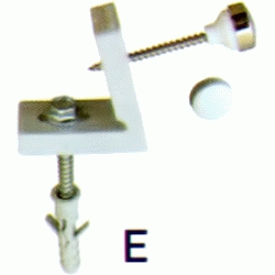 JUEGO TORNILLOS HORIZONTAL PARA INODORO DE ACERO INOXIDABLE ( MODELO E )REF. 2500E HYDRAFIX, EQUIPO SERIE CONJUNTO ANCLAJES SUJECION WC WATER VATER INODOROS BATER TAZA TIPO GONDOLA SUJECCION HIDRAFIX IDRAFIX YDRAFIX LATERAL Fijacin Tornos W.C. Bidets videts bidetes videtes Dama
