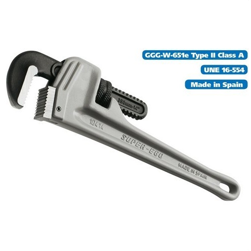 LLAVE ALUMINIO " ALUDUR " DE 11/2" ( ANTIGUA HEAVY DUTY ALUMINIO 104 11/2" ) REF. 70159 ROTHENBERGER, 1 1/2 1-1/2 STILLSON HERRAMIENTA SUPEREGO SUPER EGO