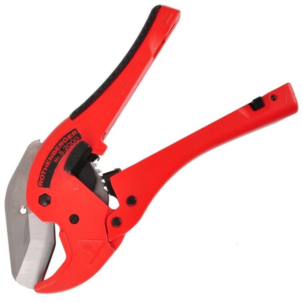 TIJERA ROCUT 75 TC PARA TUBOS DE PVC - PEX - PP - PB Y MLP DE � 0 - 75 mm REF. 52015 ROTHENBERGER, HERRAMIENTA TIJERETA CIZALLA PARA CORTAR CORTE SUPEREGO SUPER EGO Tuberias