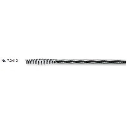 MUELLE ESPIRAL DE 8 mm x 7,5 METROS PARA DESATASCADORA ROSPI H+E PLUS REF. 72412 ROTHENBERGER, MUELLE DESATASCADOR HERRAMIENTA SUPEREGO SUPER EGO Mts Mtr Desembozar desembozadores Desatascar