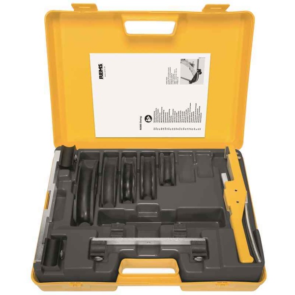 EQUIPO CURVATUBOS MANUAL SWING SET PARA TUBO DE COBRE DE � 10-12-14-15-16-17-18-20-22-25/26-32 REMS, CURVADORA DOBLATUBOS PARA DOBLAR HERRAMIENTA REFERENCIA 153028 CURBA Tuberias