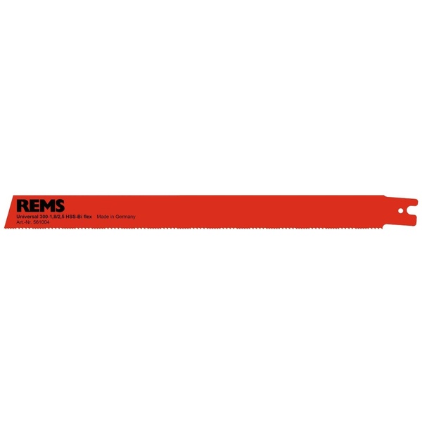 HOJA DE SIERRA UNIVERSAL ROJA DE 300-1,8/2,5 TIGER REF. 561004 REMS, PARA SERRAR CORTAR