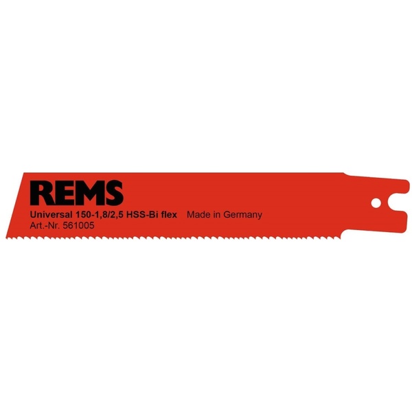 HOJA DE SIERRA UNIVERSAL ROJA DE 150-1,8/2,5 TIGER REF. 0561005 REMS, PARA SERRAR CORTAR