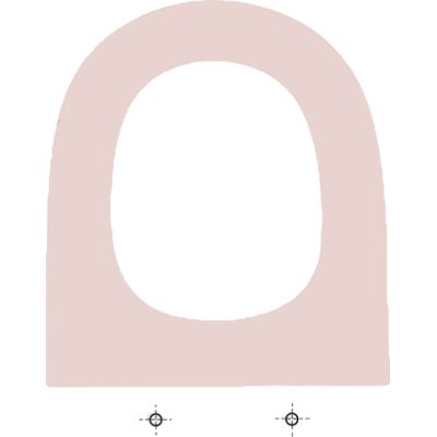 Asiento para inodoro modelo ANTARES ( J.DELAFON ) de PVC Rosa Satn EIZAGUIRRE, WATER BATER VATER INODORO TAZA asientos TAPAS WC W.C. toilet seat