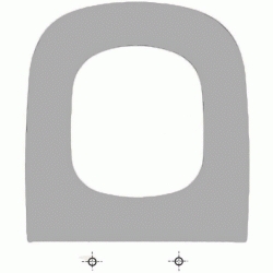 Asiento para inodoro modelo ARCADIA (BELLAVISTA) de PVC color VISON EIZAGUIRRE, asientos TAPAS toilet seat