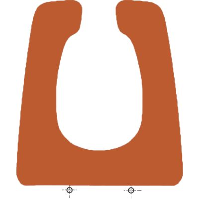 Asiento para inodoro modelo CARENA (ROCA) de PVC color SAMBA EIZAGUIRRE, WATER WC TAZA VATER BATER asientos TAPAS W.C. Y toilet seat