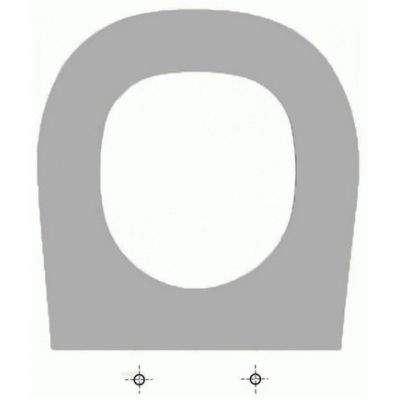 Asiento para inodoro modelo REGIA (GALA) de PVC color GRIS SUSPIRO EIZAGUIRRE, WC WATER TAZA VATER BATER asientos TAPAS W.C. toilet seat