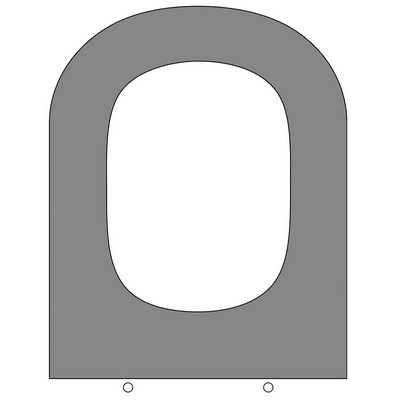 Asiento para inodoro modelo TOP (GALA) de PVC color PERGAMON EIZAGUIRRE, Water Inodoros Bater Taza VATER asientos TAPAS WC W.C. toilet seat