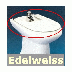 TAPA BIDE ATLANTA EDELWEIS ROCA DSCTL, Roca Sanitarios Series Baos Aseos videt bidet Asientos Y