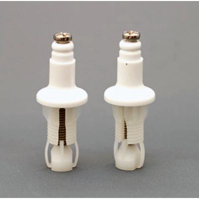CONJUNTO FIJACION BISAGRA ACETALICA EXTRAIBLE DAMA RETRO BLANCA ROCA AI0001800R, JUEGO BISAGRA VISAGRAS BISAGRAS RECAMBIOS REPUESTOS 8433290303612 Blanco Fontaneria de Para ZXZX