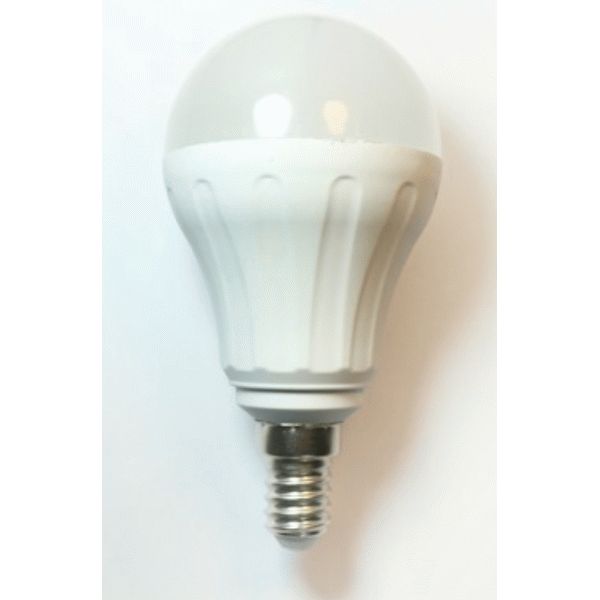 BOMBILLA LED A55 (mediana)  E14 (rosca fina) ECO  6w 545 lm LUZ CALIDA DSCTL, Amarilla Leds luces iluminacin