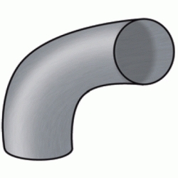CODO DE 80 x 90 PARA TUBO BAJANTE DE ZINC HYDRAFIX, HIDRAFIX IDRAFIX YDRAFIX Tuberias