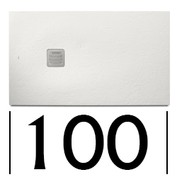 PLATOS DE DUCHA PIZARRA DE 100 DE LARGO
