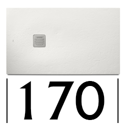 PLATOS DE DUCHA PIZARRA DE 170 DE LARGO