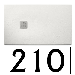 PLATOS DE DUCHA PIZARRA DE 210 DE LARGO