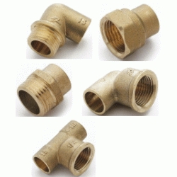 ACCESORIOS DE COBRE PARA SOLDAR ROSCAR DE BRONCE