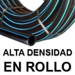 TUBERIA DE POLIETILENO PE-100 ALTA DENSIDAD ALIMENTARIO EN ROLLO