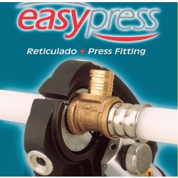 TUBERIA Y ACCESORIOS PEX COMPRESION PRESS FITING BARBI